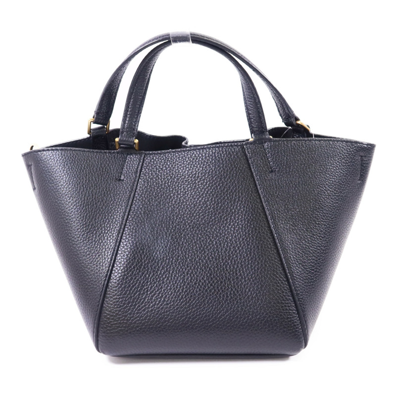 Tory Burch 牛皮皮革Bucket Bag金扣手挽肩背兩用袋-1