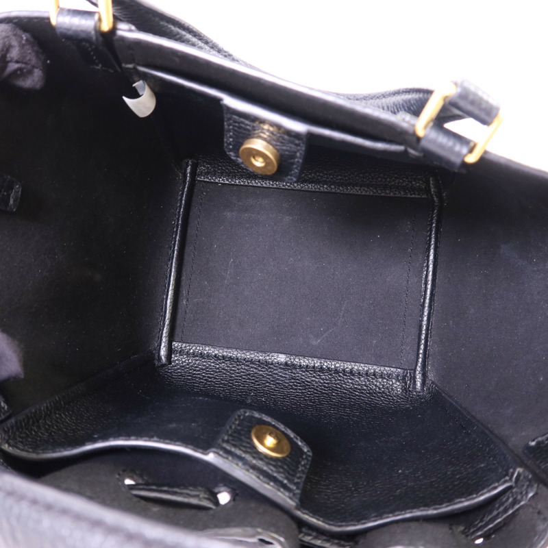 Tory Burch 牛皮皮革Bucket Bag金扣手挽肩背兩用袋-5