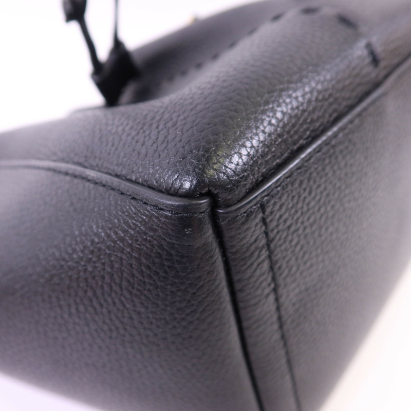 Tory Burch 牛皮皮革Bucket Bag金扣手挽肩背兩用袋-10