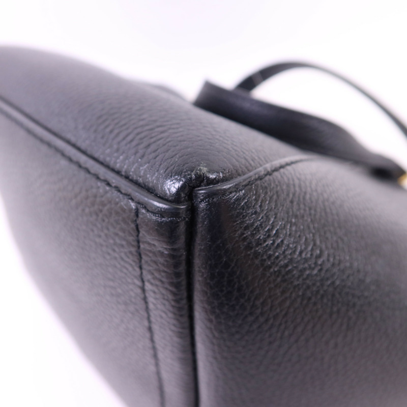 Tory Burch 牛皮皮革Bucket Bag金扣手挽肩背兩用袋-11