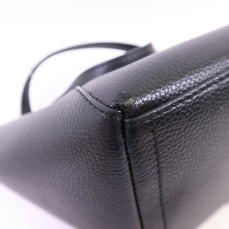 Tory Burch 牛皮皮革Bucket Bag金扣手挽肩背兩用袋-12