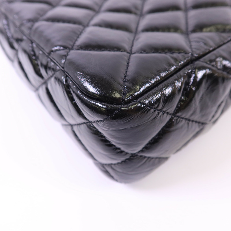 CHANEL 牛皮皮革23B Hobo Bag金扣鏈帶肩背袋-14