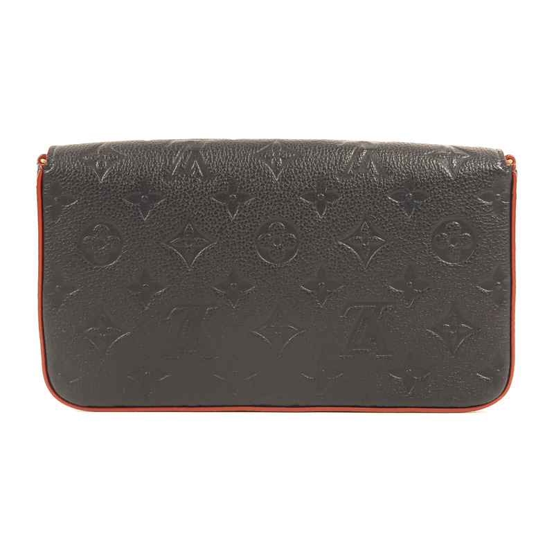 LOUIS VUITTON Monogram Empreinte Pochette Felicie金扣鏈帶肩背袋-1