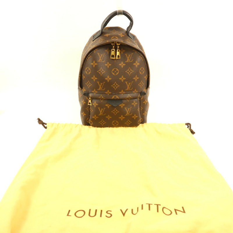 LOUIS VUITTON Monogram Palm Springs PM金扣背包-8