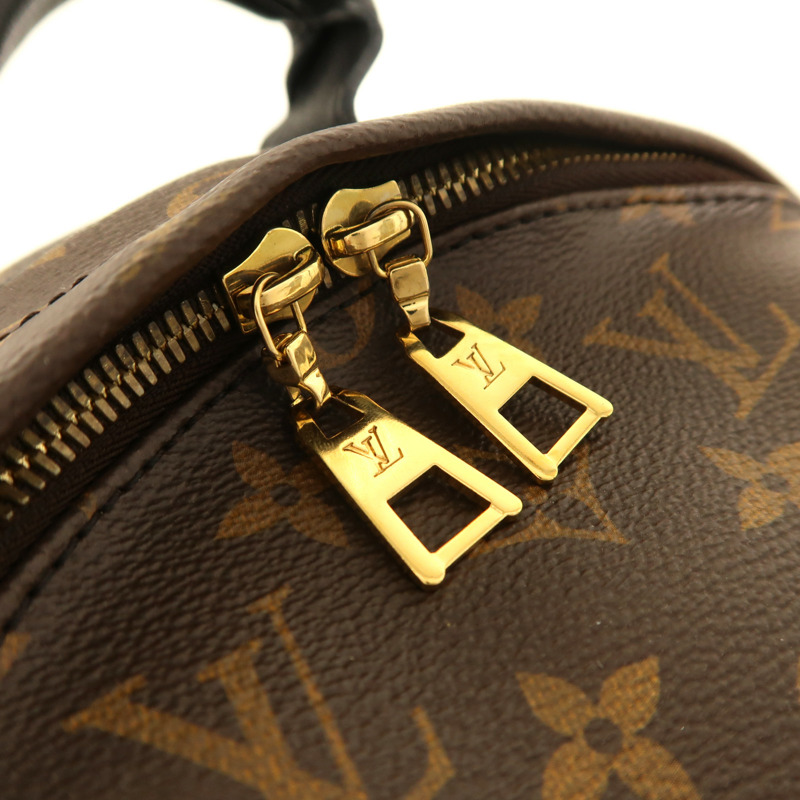 LOUIS VUITTON Monogram Palm Springs PM金扣背包-13