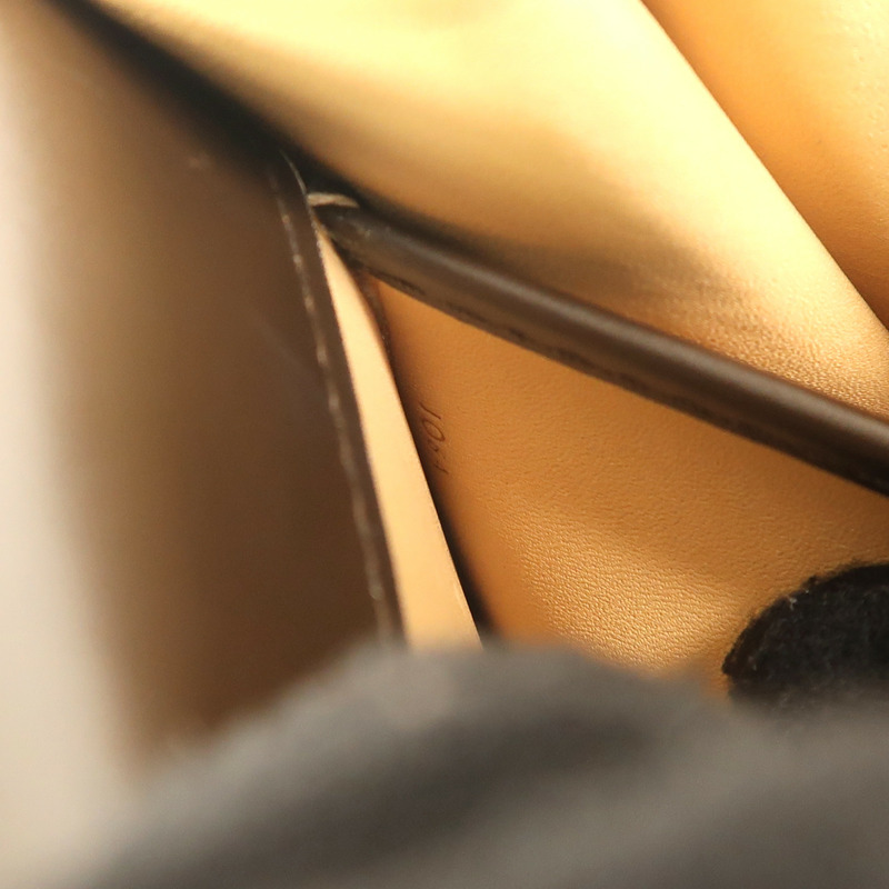 Delvaux 牛皮皮革Brillant Mini金扣手挽肩背兩用袋-6