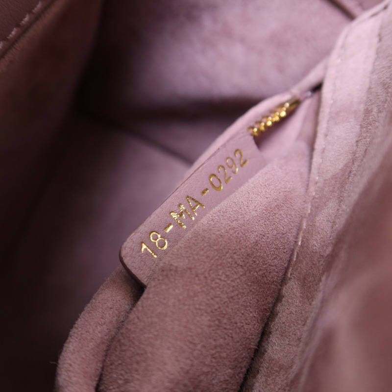 Dior 羊皮皮革Lady Dior金扣手挽肩背兩用袋-7