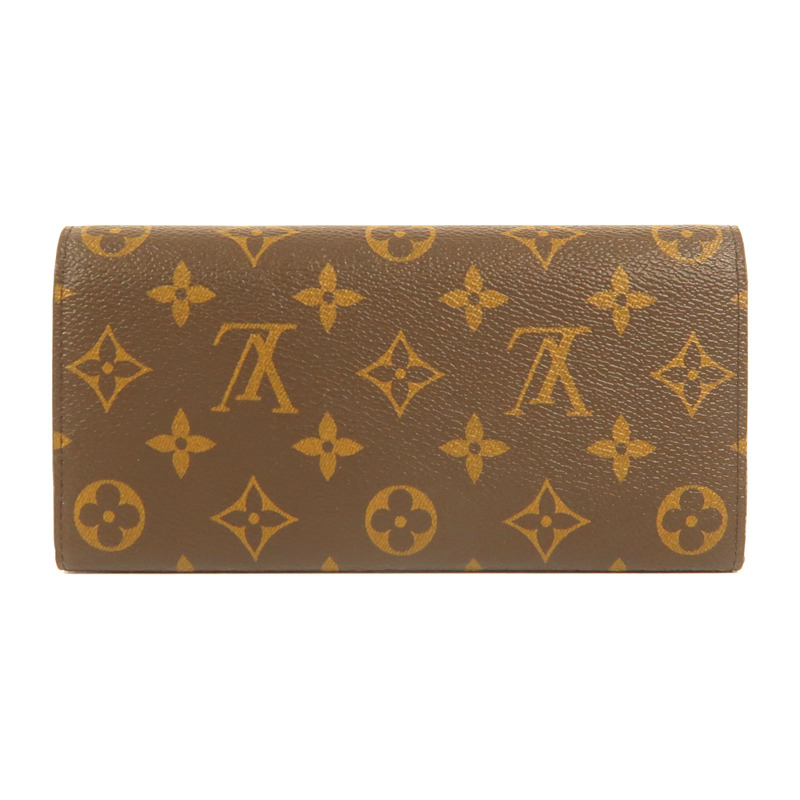 LOUIS VUITTON Monogram Emilie金扣長錢包-1