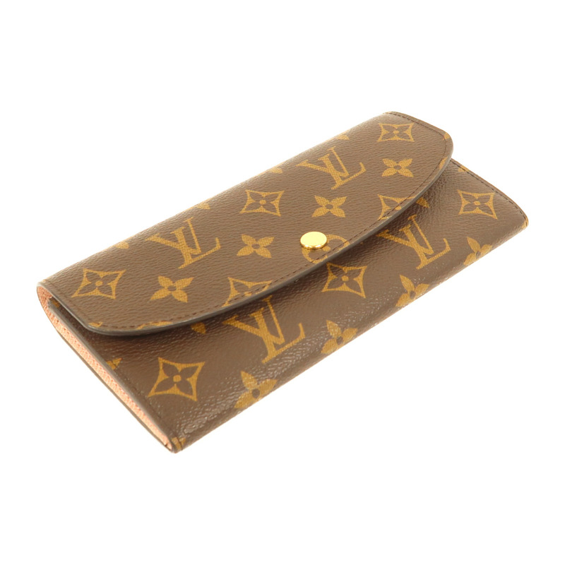 LOUIS VUITTON Monogram Emilie金扣長錢包-2