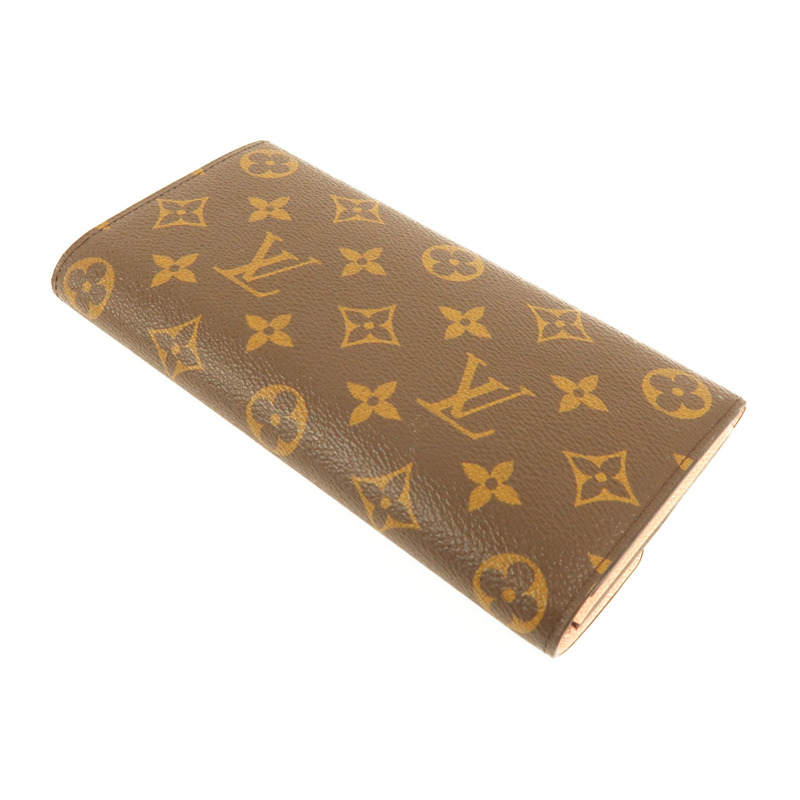 LOUIS VUITTON Monogram Emilie金扣長錢包-3