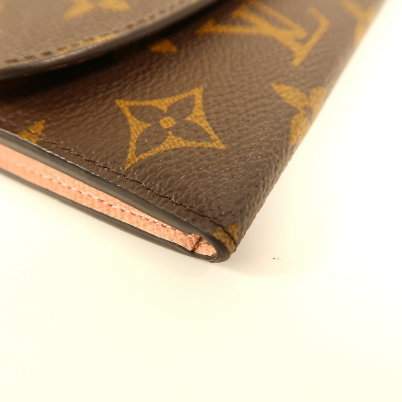 LOUIS VUITTON Monogram Emilie金扣長錢包-8