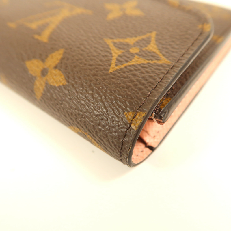 LOUIS VUITTON Monogram Emilie金扣長錢包-9