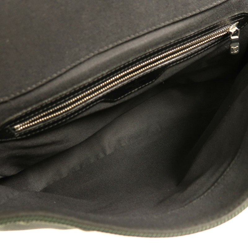 LOUIS VUITTON Taiga Victor銀扣肩背袋-4