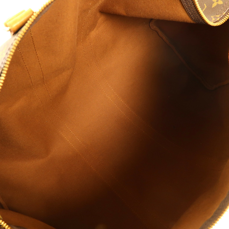 LOUIS VUITTON Monogram Keepall 50金扣手挽袋-4