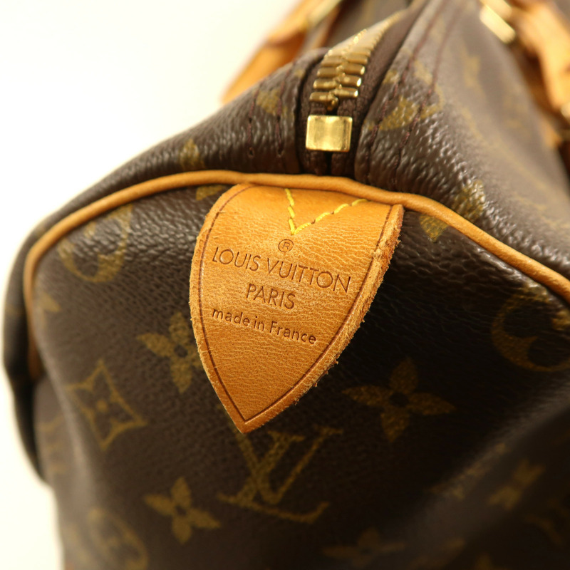 LOUIS VUITTON Monogram Keepall 50金扣手挽袋-5