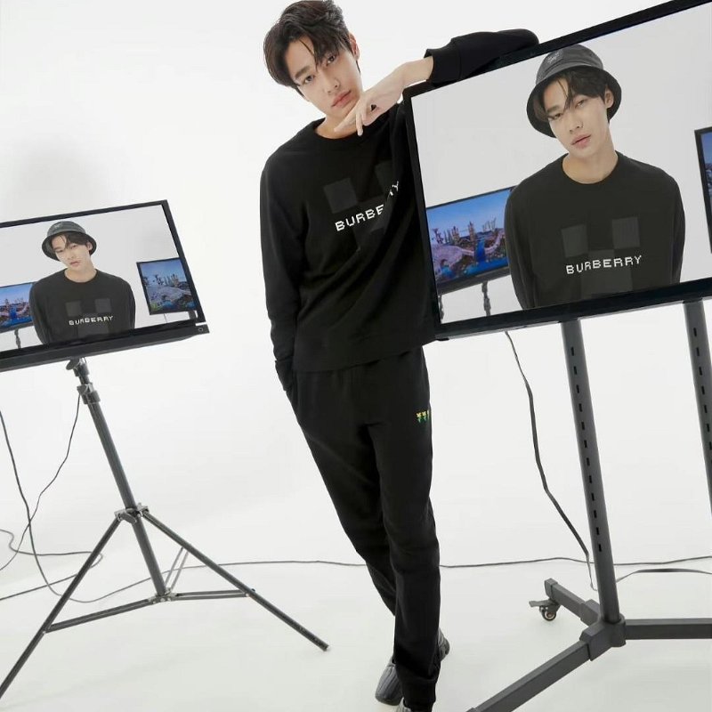 💎Han's house精品服飾💎BURBERRY 聯名 長褲 棉褲-4