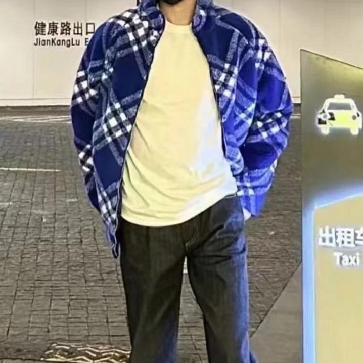 💎Han's house精品服飾💎 Burberry 格紋 外套 男女共穿 雙面 戰馬 原價73400-7