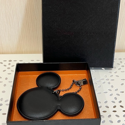 Coach*Disney 聯名限量米奇吊飾（全新閒置品）