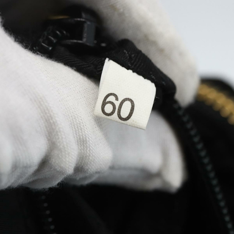 【日本直送】PRADA 尼龍黑色金色鏈條單肩包 正品 156178V-11