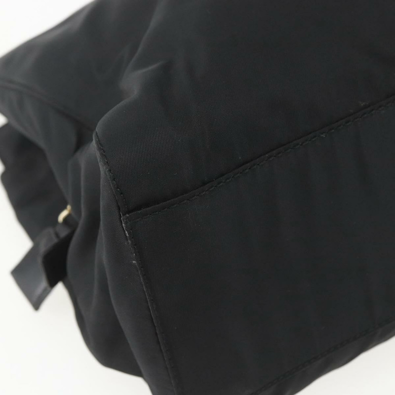 【日本直送】PRADA 尼龍黑色金色鏈條單肩包 正品 156178V-14