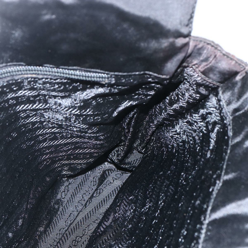 【日本直送】PRADA 尼龍黑色金色鏈條單肩包 正品 156178V-21