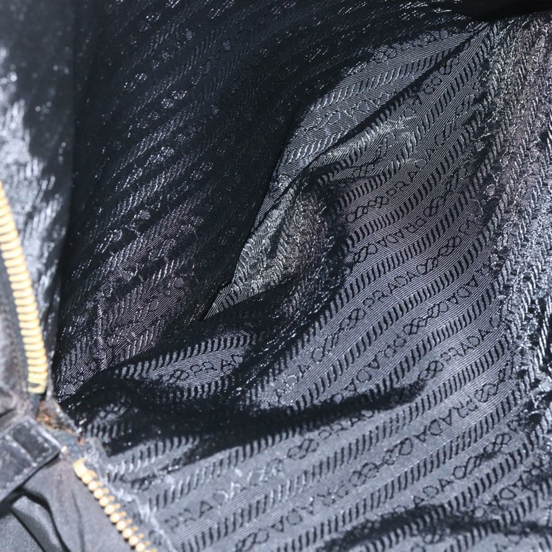 【日本直送】PRADA 尼龍黑色金色鏈條單肩包 正品 156178V-24