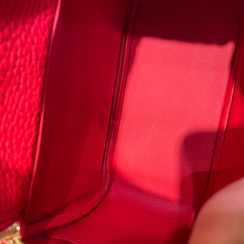 Hermès Mini Lindy S3 Rouge De Coeur-9