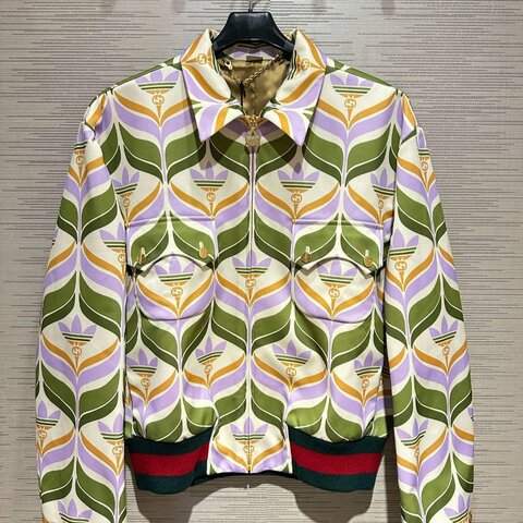 💎Han's house精品服飾💎GUCCI 古馳 聯名 愛迪達 adidas 外套 原價120000