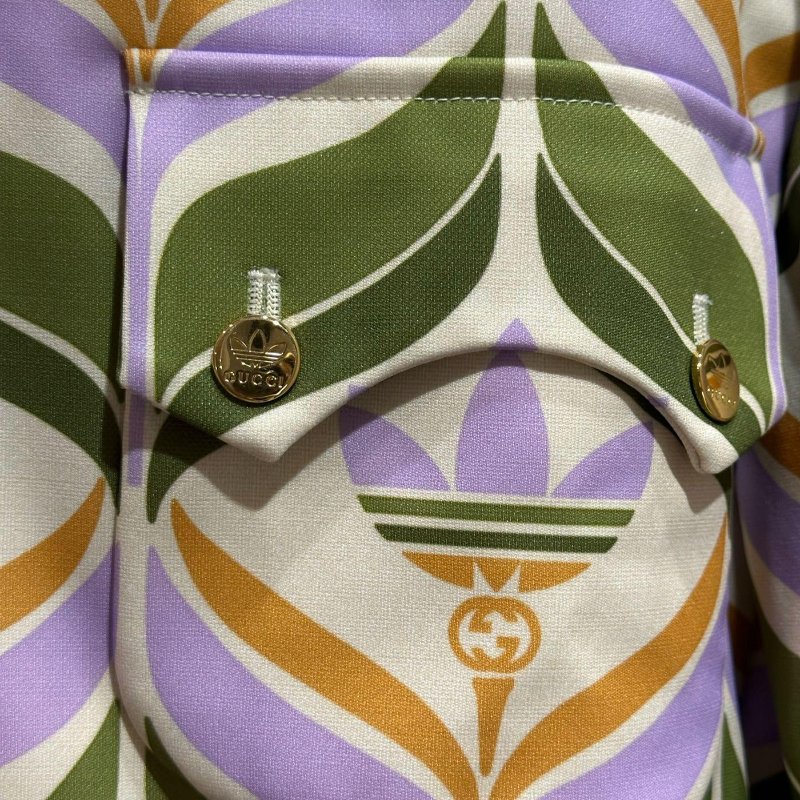 💎Han's house精品服飾💎GUCCI 古馳 聯名 愛迪達 adidas 外套 原價120000-4
