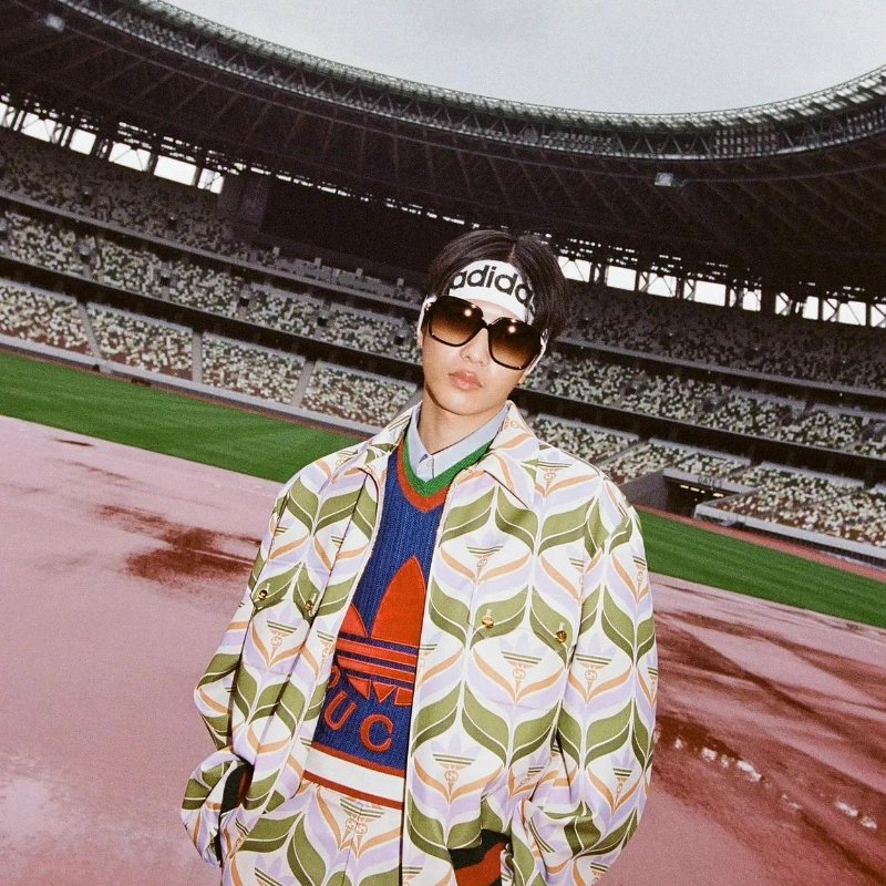 💎Han's house精品服飾💎GUCCI 古馳 聯名 愛迪達 adidas 外套 原價120000-6