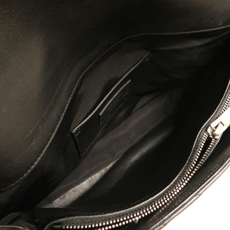 SAINT LAURENT 牛皮皮革Collage Large銀扣手挽肩背兩用袋-11