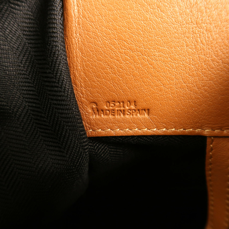 LOEWE 牛皮皮革Hammock銀扣手挽肩背兩用袋-11