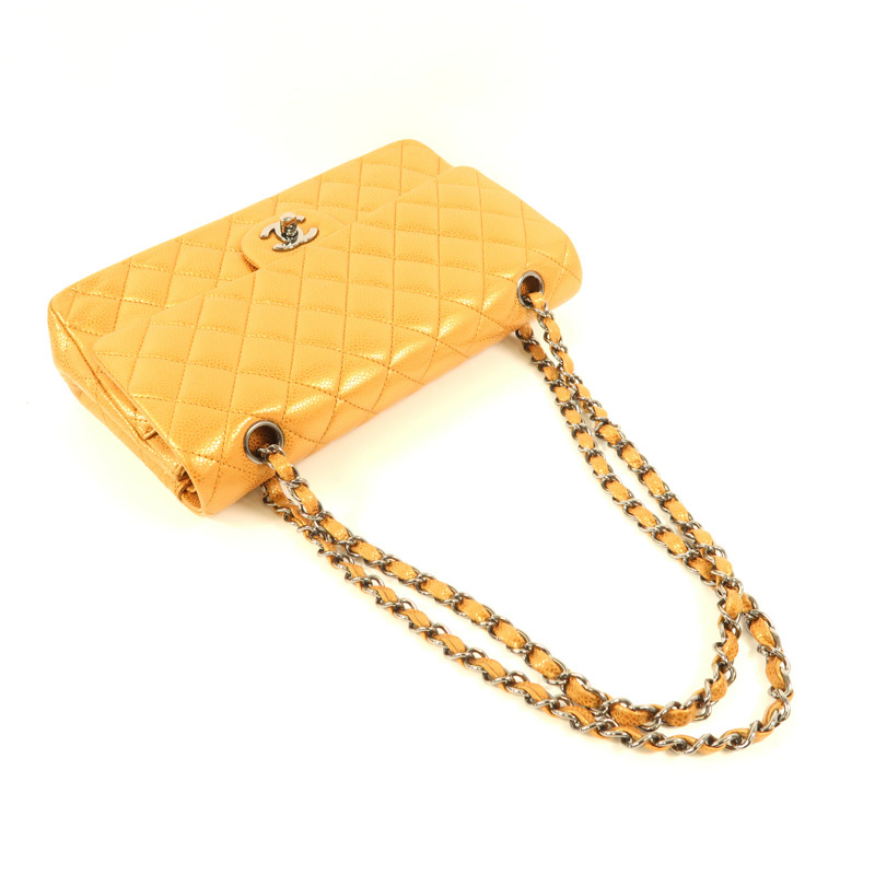 CHANEL 牛皮皮革Classic 25鏈帶肩背袋-8