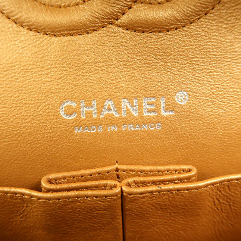 CHANEL 牛皮皮革Classic 25鏈帶肩背袋-12