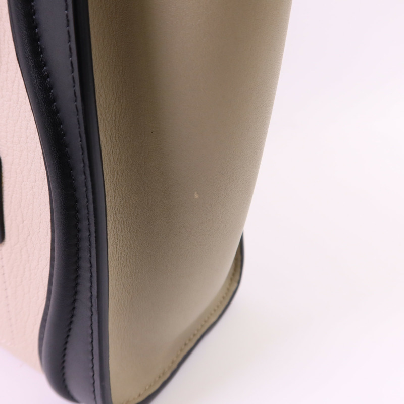 CELINE 牛皮皮革Nano Luggage金扣手挽肩背兩用袋-15