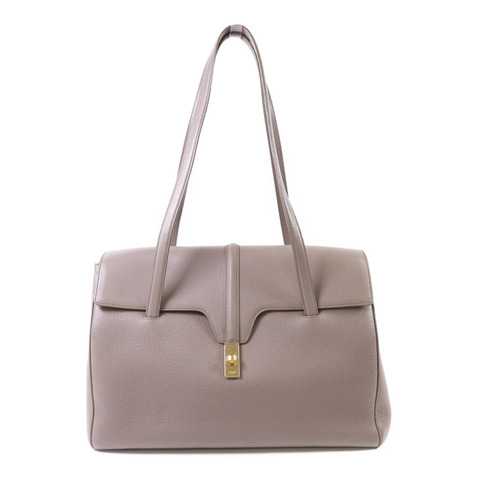 CELINE 牛皮皮革Soft 16金扣肩背袋