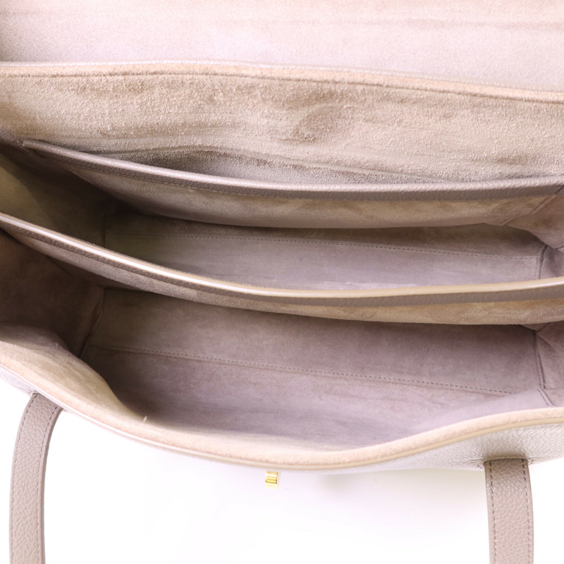 CELINE 牛皮皮革Soft 16金扣肩背袋-5