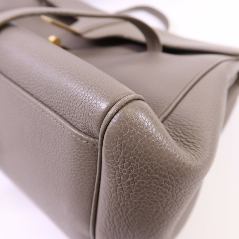 CELINE 牛皮皮革Soft 16金扣肩背袋-11