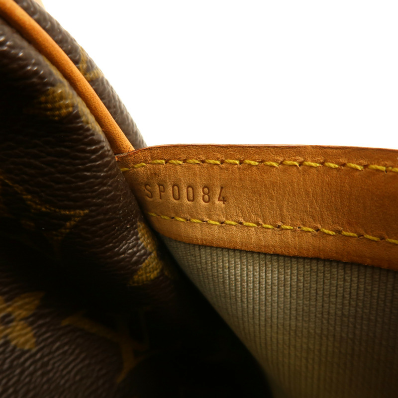 LOUIS VUITTON Monogram Reporter PM金扣肩背袋棕色-14