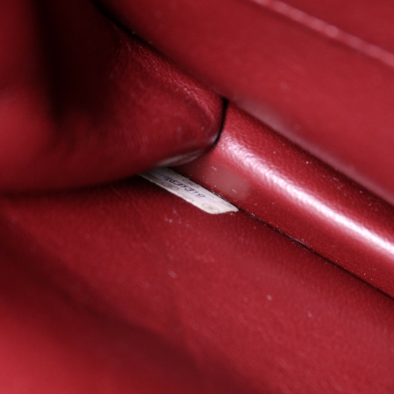 CHANEL 牛皮皮革Vintage Shoulder Bag金扣肩背袋-8