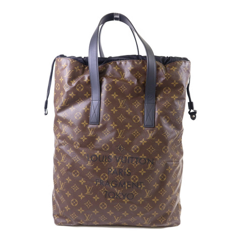 LOUIS VUITTON Monogram Macassar LV X Fragment Cabas Light Tote Bag銀扣手挽袋