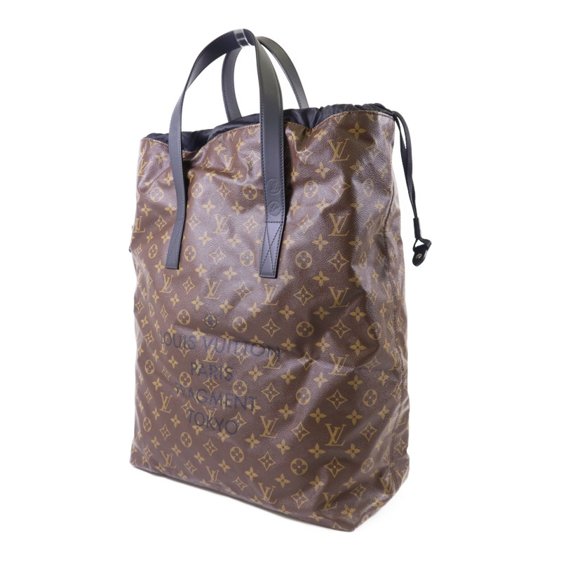 LOUIS VUITTON Monogram Macassar LV X Fragment Cabas Light Tote Bag銀扣手挽袋-2