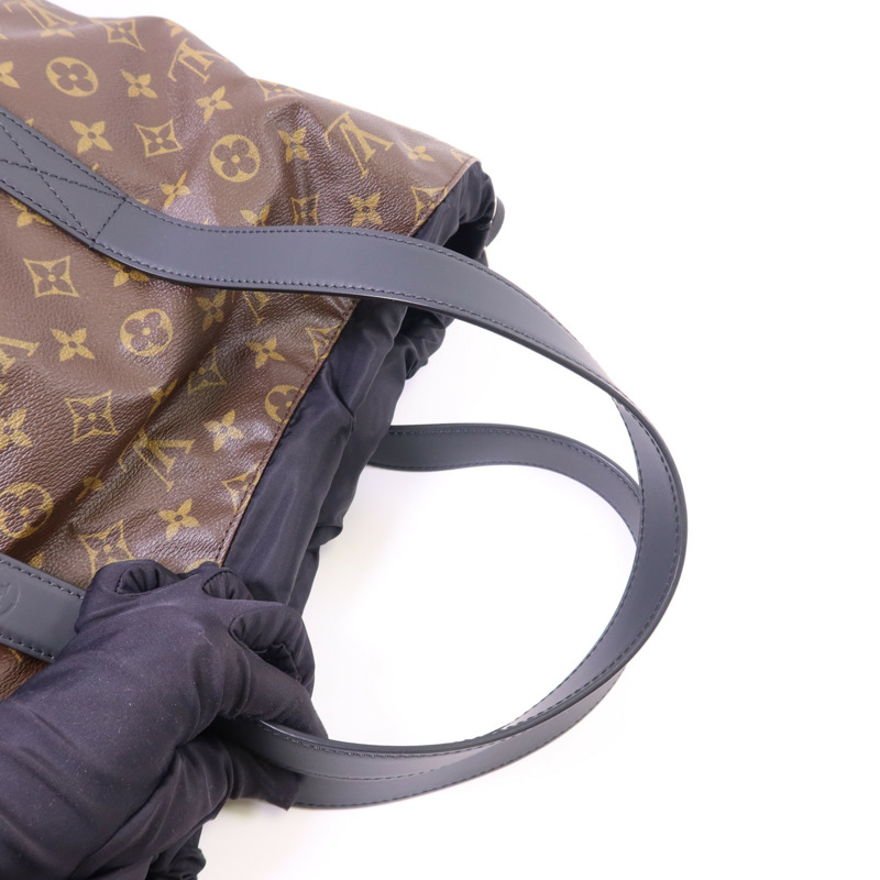 LOUIS VUITTON Monogram Macassar LV X Fragment Cabas Light Tote Bag銀扣手挽袋-4