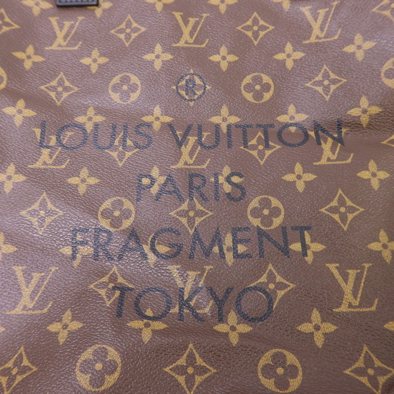 LOUIS VUITTON Monogram Macassar LV X Fragment Cabas Light Tote Bag銀扣手挽袋-8