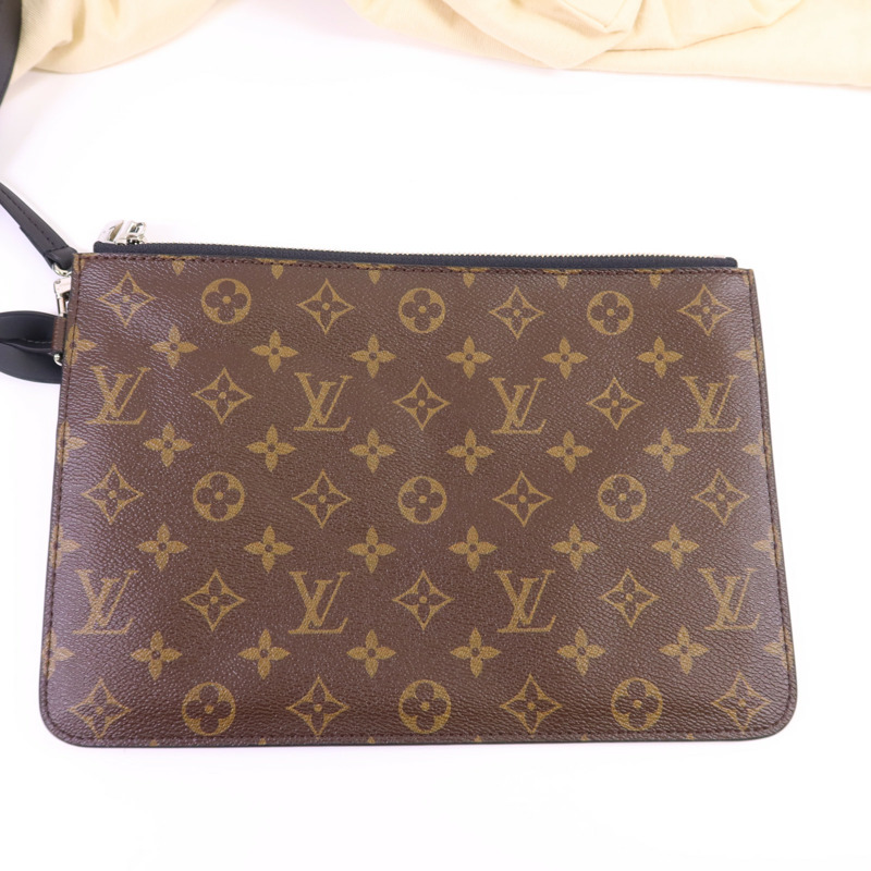 LOUIS VUITTON Monogram Macassar LV X Fragment Cabas Light Tote Bag銀扣手挽袋-11