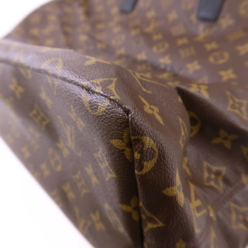 LOUIS VUITTON Monogram Macassar LV X Fragment Cabas Light Tote Bag銀扣手挽袋-13