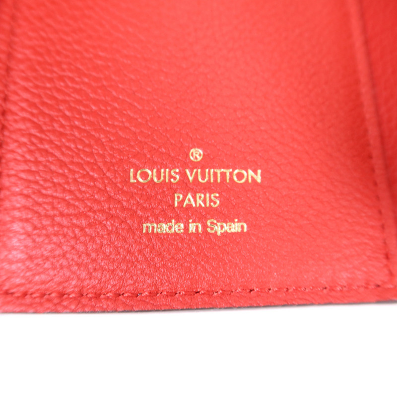LOUIS VUITTON Monogram Double V Compact Wallet金扣錢包-6