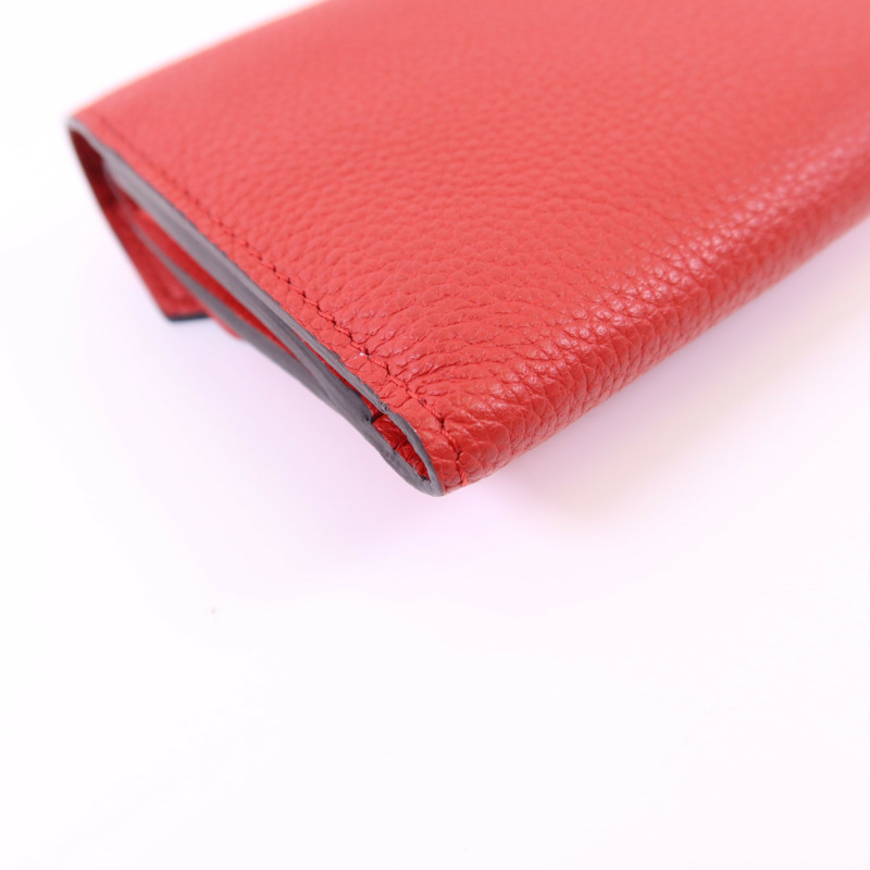 LOUIS VUITTON Monogram Double V Compact Wallet金扣錢包-12