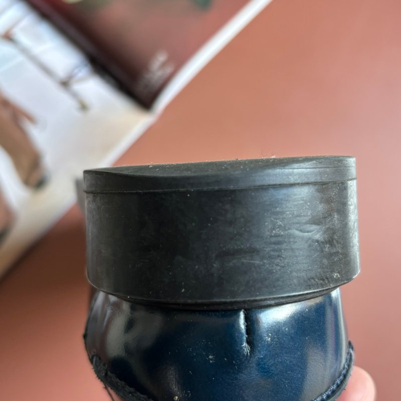 ::TOD'S:: T字鍊飾流蘇牛皮厚底樂福鞋 牛津鞋子 (藍色) 36號-27