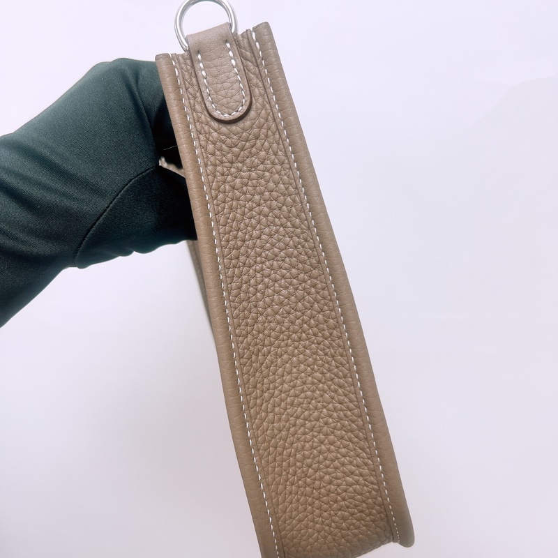 Hermes mini evelyne 大象灰銀扣 K-5